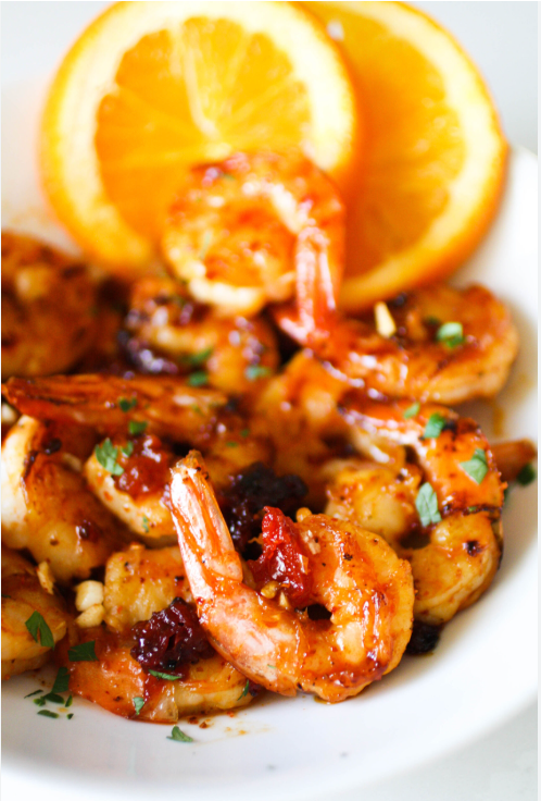 Citrus Glazed Shrimp