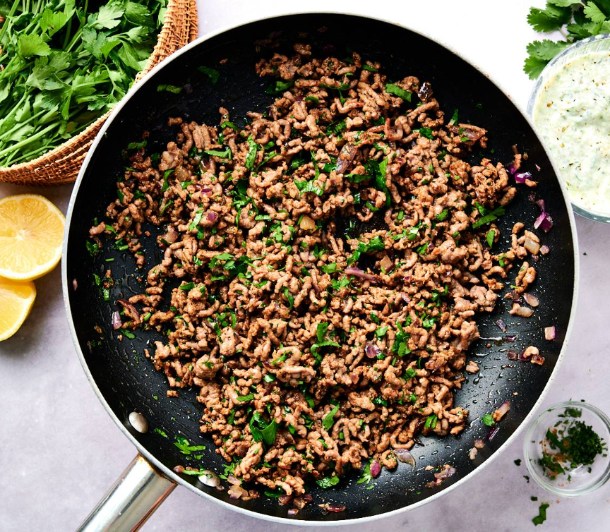 Mediterranean Beef Bowl