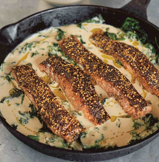 Lemon Tahini Salmon